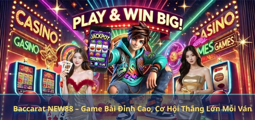 Baccarat NEW88 – Game Bài Đỉnh Cao, Cơ Hội Thắng Lớn Mỗi Ván Baccarat NEW88 – Game Bài Đỉnh Cao, Cơ Hội Thắng Lớn Mỗi Ván