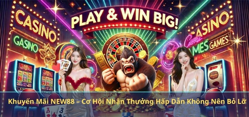 KHUYẾN MÃI NEW88 Khuyến Mãi NEW88 – Cơ Hội Nhận Thưởng Hấp Dẫn Không Nên Bỏ Lỡ