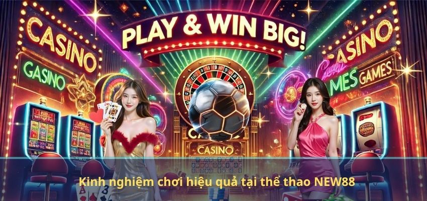 THỂ THAO Kinh nghiệm chơi hiệu quả tại thể thao NEW88