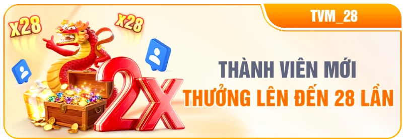 New88 có tặng thưởng thành viên mới không? Cập nhật các ưu đãi hấp dẫn cho người chơi mới Thành viên mới của chúng tôi có thể nhận thưởng lên đến 28 lần